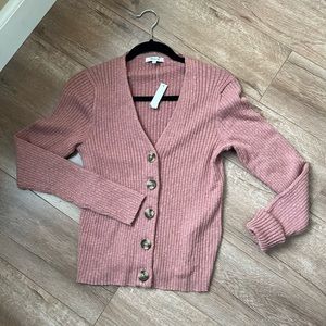 NWT Madewell ribbed cardigan sweater